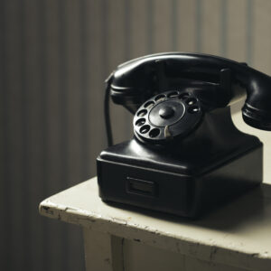 Old-fashioned phone